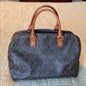 Michael Kors monogram Grayson satchel